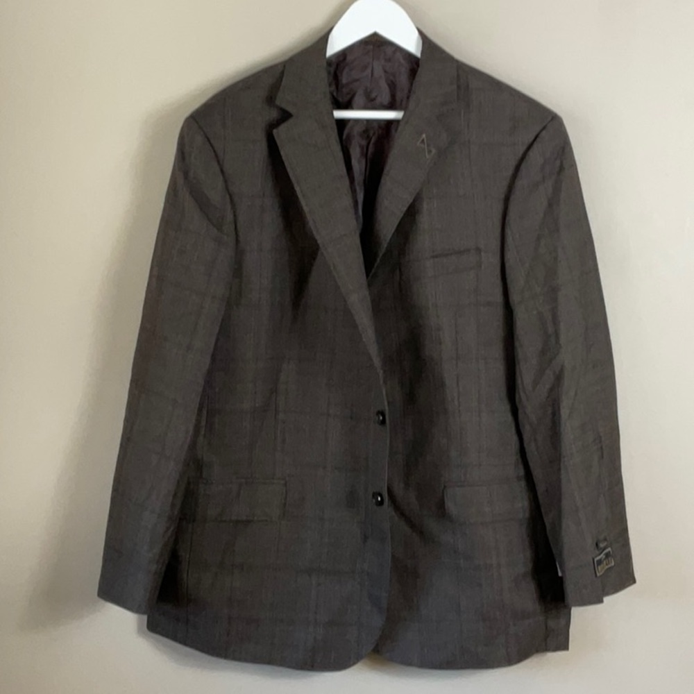JOS. A. Bank Reserve sustainable suit 100% wool brown